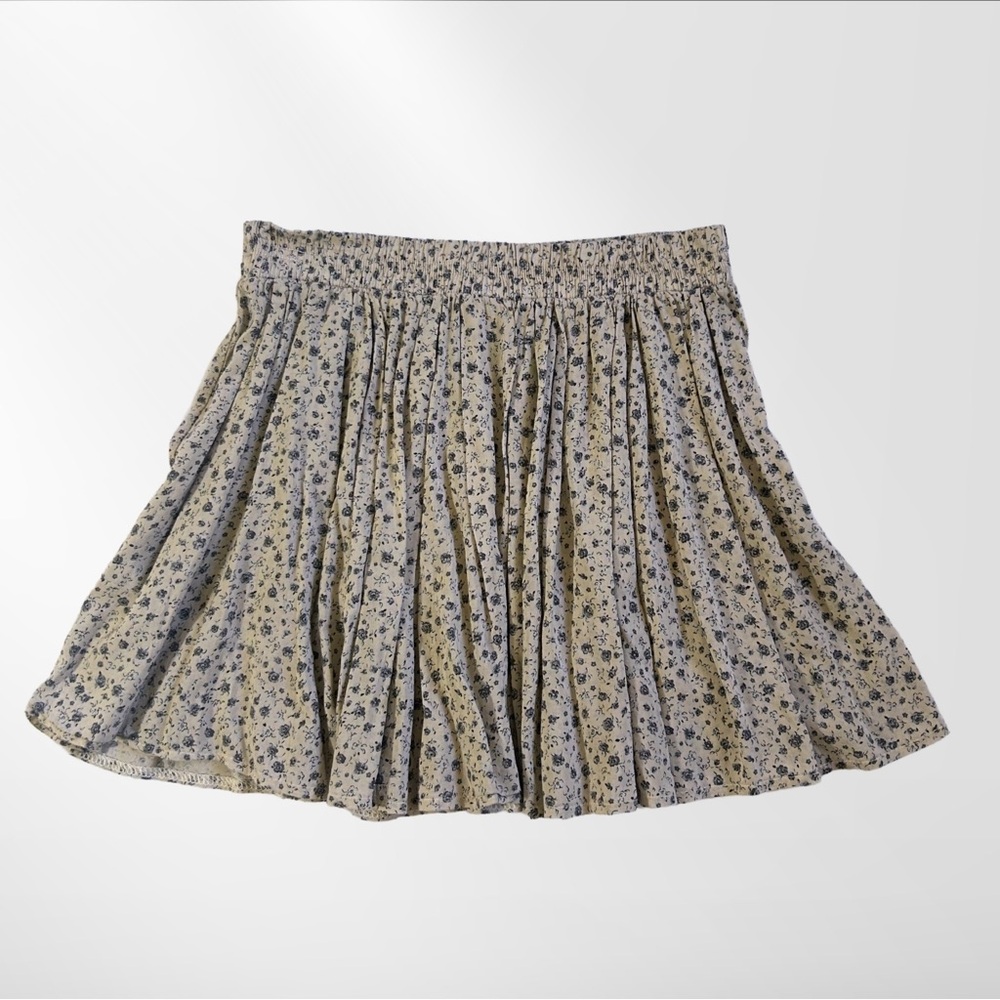 Brandy Melville Floral Print Skirt